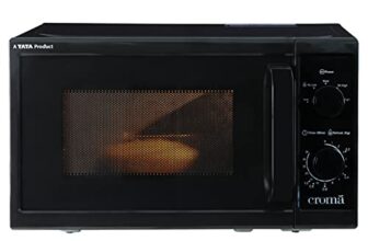 Croma 20 Litres Solo Microwave Oven (CRAM2026, Black)