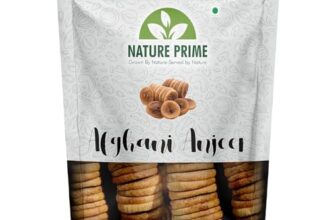 Nature Prime Afghani Anjeer 1 Kg Premium Qulaity | dry fruits | Dried Figs Anjir | Dried figs |Rich Source of Fibre Calcium & Iron | POUCH PACK