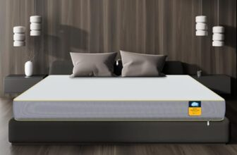 Centuary Mattresses Sleepables 8-Inch King Size Orthopedic Memory Foam Back Support Pressure Relieving Roll Pack High Resilience (HR) Foam Mattress | 10 Years Warranty | (78x72x8)