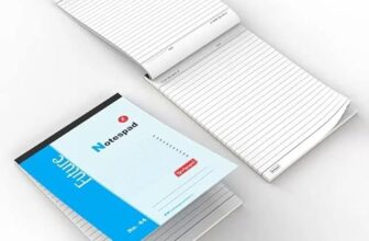 NEELGAGAN Slip Pad No.44 (Type: Ruled with 40 Sheet 80 Pages) Pack of 10