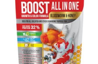 Boost All-in-One Fish Food | Small Pellets | Complete Daily Nutrition for All Aquarium Fish | 200 g