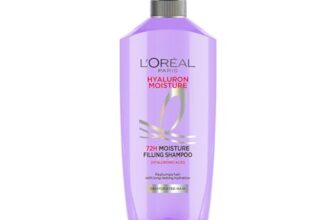 L’Oreal Paris Hyaluron Moisture 72Hr Filling Shampoo With Hyaluronic Acid, For Frizz-Free, Hydrated And Bouncy Hair Full Of Life | 800 Ml