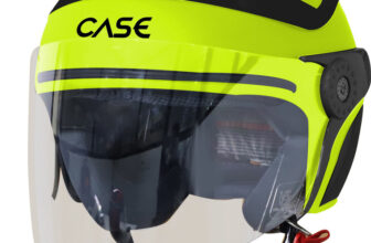 Steelbird SB-29 Case Motorbike Helmet(GLOSSY FLUO NEON)