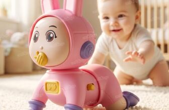 Zest 4 Toyz Musical Toys for Kids | Crawling Baby Toys for 6 to 12 Months | Interactive Learning Sound Action Toy with Soft Music forBabies Toddlers Infant | Birthday Gift -Assorted Color