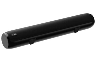 Boat Aavante Bar 610, 25W Signature Sound, 2.0 CH with Dual Passive Radiators, 7 HRS Battery, Sleek Design, Multi Connectivity, Bluetooth Sound Bar, Soundbar Speaker (Charcoal Black)