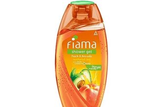 Fiama Body Wash Shower Gel Peach & Avocado, 250ml, Body Wash for Women and Men with Skin Conditioners for Soft & Moisturised Skin, Suitable for All Skin Types