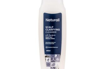 Naturali Scalp Clarifying Anti-Dandruff Shampoo for Men | Derma Approved Shampoo with Green Tea, Hibiscus & Biotin | Reduces Dandruff & Hair Fall | Sulphate-Free Daily Care for All Hair Types | 200 ml