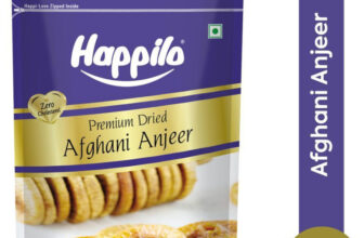 Happilo Premium Dried Afghani Anjeer/ Figs(1 x 190 g)