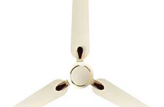 RR Signature Dhoom 1200MM Star-rated BEE Certified Energy Efficient 52-Watt High Speed Ceiling Fan For Home (Ivory), 2 Year Warranty