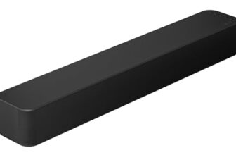 LG SF1A 30 Watts 2.0 Channel Mood Lighting, Compact Size Soundbar with Bluetooth Wireless Connectivity (Black)