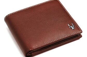 WildHorn Olive Leather Men’s Wallet (WH2050) (Brown)