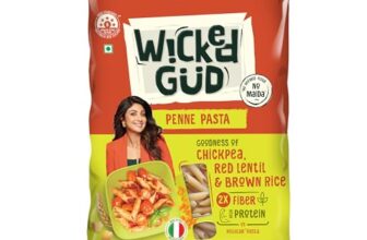 WickedGud Penne Pasta Semolina Wheat 400gm