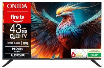 Onida 108 cm (43 inch) QLED Ultra HD 4K Smart Fire TV Q43UFD