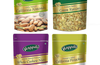 Happilo Premium Dry Fruits Combo California Almonds, Raisins, Cashews, Pistachios(1 x 850 g)