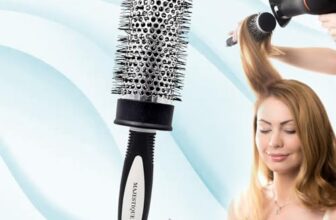 Majestique Blow Dryer Brush for Blow Drying – Lightweight Professional Roller, Precise Heat Styling and Blowout Volume, Manageable Hair Roller for Men, Women – (2 Inch)