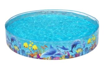 Bestway Fill N Fun Pool, Multi Color (96×18-inch), Capacity 2074L