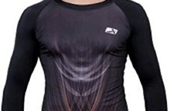 Vector X 022-A Round Neck Printed T-Shirt, Men’s Medium (Black)