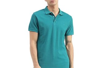 United Colors of Benetton Monotone Polo T-Shirt (Size: S)-23P3089J333AIDT1 Teal