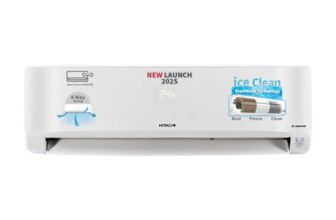 Hitachi 1.5 Ton 5 Star, New star rated, Xpandable+ Inverter Split AC (100% Copper, Smart Display, 4-Way Swing, ice Clean, Dust Filter, 5400STXL RAS.G518PCCIBT, White)