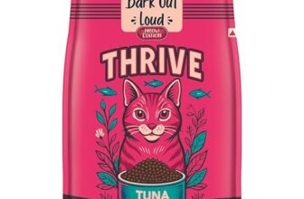 Thrive – Bark Out Loud Real Tuna Fish Dry Cat Food | Antioxidants, Omega, Multivitamins | Yucca for Digestion 1.8 Kg