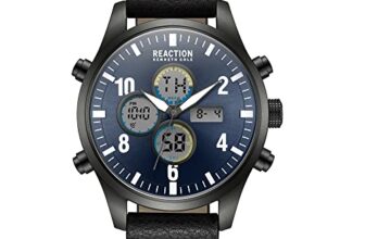 Kenneth Cole Reaction ANA-Digit Blue Dial Men’s Watch-KRWGD2191805