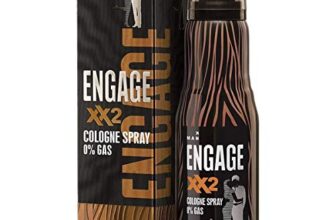 Engage XX2 Cologne No Gas Perfume for Men, Spicy and Citrus Fragrance Scent, Skin Friendly Perfume for Men Long Lasting Smell, 135ml