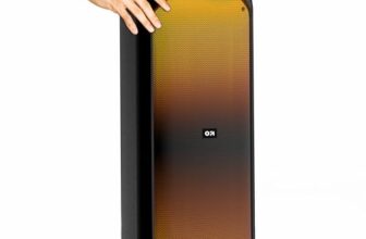 GOBOULT Just Launched Partybox X80 with Dynamic RGB LED Panel, 80W Bluetooth Speaker, Karaoke Mic Input, 5H Playtime Portable Speaker, Bass & Treble Control, USB &AUX Compatibility with Fast Charging