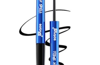 Sotrue Dark Spell Liquid Eye Liner, Black, Long Lasting Matte Waterproof Liner – Quick Drying Smudge Proof,Fine Tip For Precise Smooth Application, Transfer Proof Eye Makeup for 24 hrs, 1.5ml