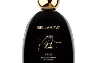 BELLAVITA Zodiac Collection Aries | Long Lasting Perfume for Man and Woman | EDP 100ml | Oud, Floral and Musk Premium Unisex Fragrance for Men and Women