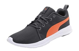 Puma mens Dryflex Dark Shadow-Jaffa Orange Walking Shoe – 8 UK (37542902)