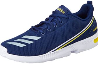 adidas Men’s Synthetic & Textile WideWalk M Walking Shoes TECIND/MAGRMT/IMPYEL/FTWWHT, 6 UK, Blue (Set of 1 Pair)