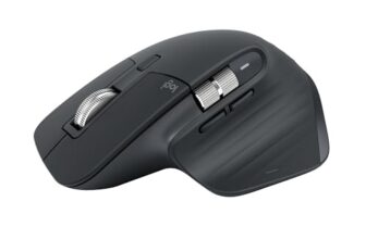 Logitech MX Master 3S with Free Adobe Subscription – Wireless Performance Mouse with Ultra-Fast Scrolling, Ergo, 8K DPI, Track on Glass, Quiet Clicks, USB-C, Bluetooth -Graphite