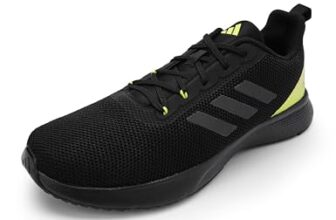 Adidas Mens Glowrun Reflective M CBLACK/GRESIX/ACIYEL Running Shoe – 7 UK (EY2991)