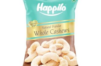 Happilo Natural Popular Cashews 400g Value Pack | Dry Fruits, Kaju, Healthy Snacks | Unsalted Cashew Nuts | Crunchy, Nutritious & Delicious Nuts | Rich in Protein, Magnesium & Phosphorus