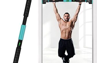 Craava Pull Up Bar Doorway for Home Workout No Screws Chin Up Bar with Locking Mechanism Max Load 200Kg Adjustable (70 to 100 CM)