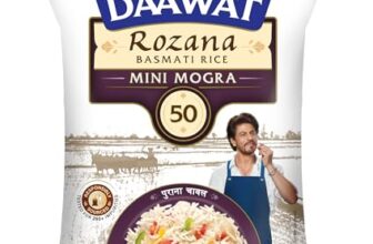 Daawat SehatMini Mogra Rice, 5kg
