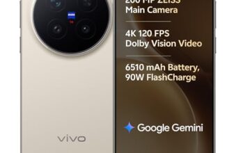 vivo X300 Pro 5G (Dune Gold, 16GB RAM, 512GB Storage) with No Cost EMI/Additional Exchange Offers
