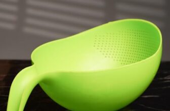 Clazkit Multi-Purpose Strainer or Washer Bowl for Rice Fruits & Vegetable Rice Bowl Color May Vary, Plastic – 10.2 x 17.5 x 24.3 Centimeters