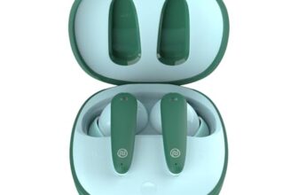 Noise Buds VS404 in Ear Truly Wireless Earbuds with 50H of Playtime,3 EQ Modes, Quad Mic with ENC, Instacharge(10 Min=200 Min),10mm Driver, BT v5.3 (Forest Green)