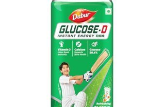 Dabur Glucose-D Instant Energy Drink Powder – 1kg | Enriched with Vitamin D & Calcium | 99.4% Glucose Quick Energy Replenishment Formula | Easy to Mix Refreshing Drink