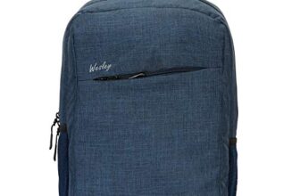 Wesley Unisex Milestone Casual Waterproof Laptop Office School College Business Travel Backpack (Dimensions: 12.5×18 inches) (Compatible with 15.6 inch laptops)