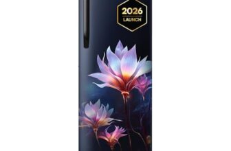 IFB 206L 5 Star Advanced Inverter Direct-Cool Single Door Refrigerator with 30 Hrs Cooling Retention, Big Vegetable Box, 4 Year Super Warranty & Base Stand (2026, IFBDC-232EYBPED, Paradise Dream Blue)