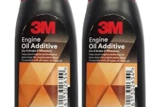 3M Engine Oil Additive, Effective Engine Lubrication and Power Transmission (50ml Each, Pack of 2)