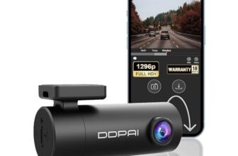 DDPAI Dash Cam for Car, 2K Resolution, with 3MP Camera | Emergency Accident Lock | Wi-Fi & App Control | Night Vision | 140° Wide Angle | Car Dashcam with G-Sensor | Built-in Super Capacitor