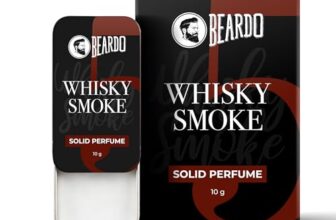 Beardo Whisky Smoke Solid Perfume Wax for Men | Long Lasting Fragrance | Date Night Scent | Travel-Friendly Solid Perfume | 10g