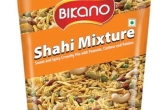 Bikano Shahi Mixture Namkeen| Crunchy Dry Fruits Peas & Peanuts| Crunchy & Tasty, 1000g Pack
