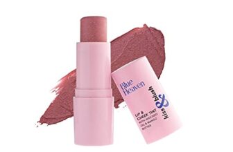 Blue Heaven Kiss and Blush Lip, Cheek and Eye Tint with Avocado Oil and Mango Butter | 3 in 1 Lip and Cheek Tint Stick | Rich Smooth Formula | Easily Blendable Makeup Tint | Roasted Berry | 8.5gm