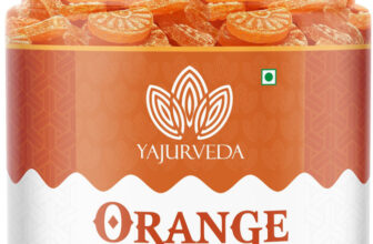 Yajurveda Orange Candy|Narangee Toffee|Orange Flavoured (Pack of ) Jar Pack Orange Candy(300 g)