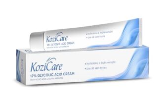 Kozicare Glycolic Acid Face Cream 12% | Anti Wrinkles & Anti Ageing | Daily Moisturizer And Skin Brightener | Brightening Skin Cream For Women & Men | For All Skin Type- 15gm