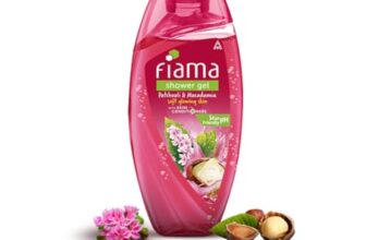 Fiama Body Wash Shower Gel Patchouli & Macadamia, 250ml, Body Wash for Women & Men with Skin Conditioners For Soft, Glowing Skin, Suitable for All Skin Types